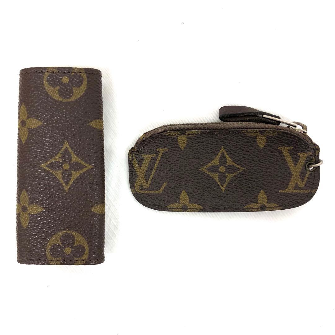M05/021 ルイヴィトン キーケース 2点セット 2連 モノグラム柄