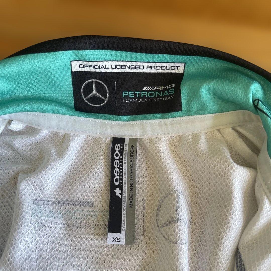 週末値下げassos アソス メルセデスAMGペトロナス サイクルジャージ XS