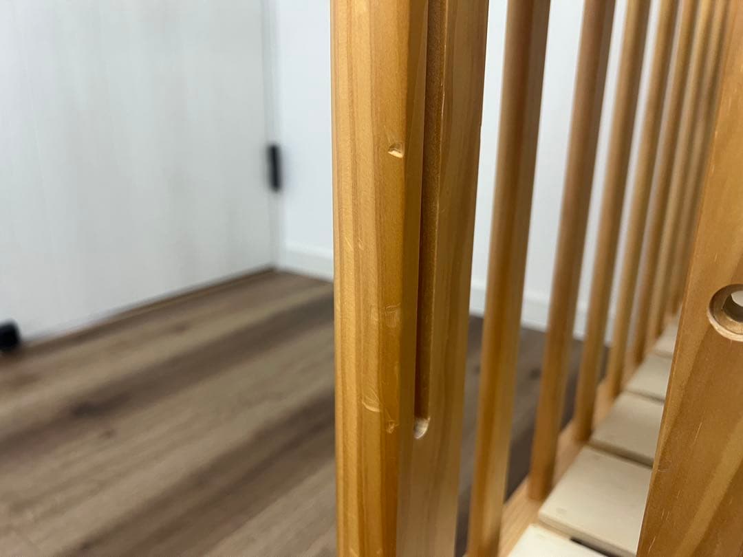 大和屋【アネシス】ベビーベッド 収納付き