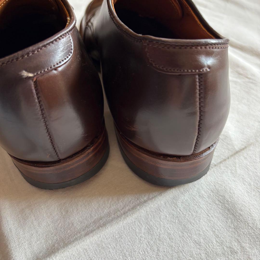 ま*ー様 希少 ALDEN オールデン 125周年記念 Vチップ　ダークブラウン