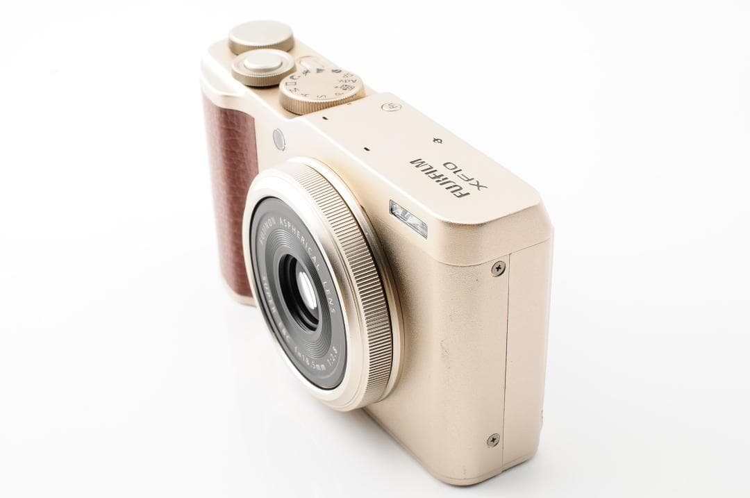 【美品 元箱付き】 富士フイルム Fujifilm XF10 ゴールド