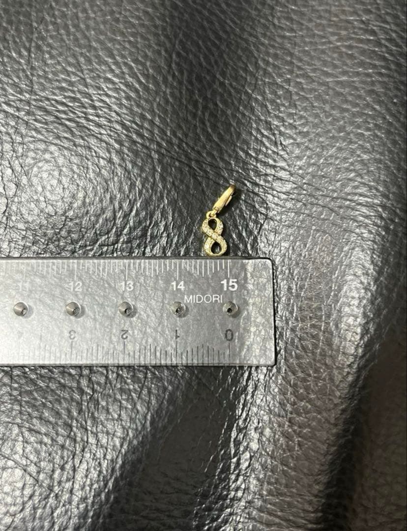 ゆきざき　ネックレス　k18 チャーム　8