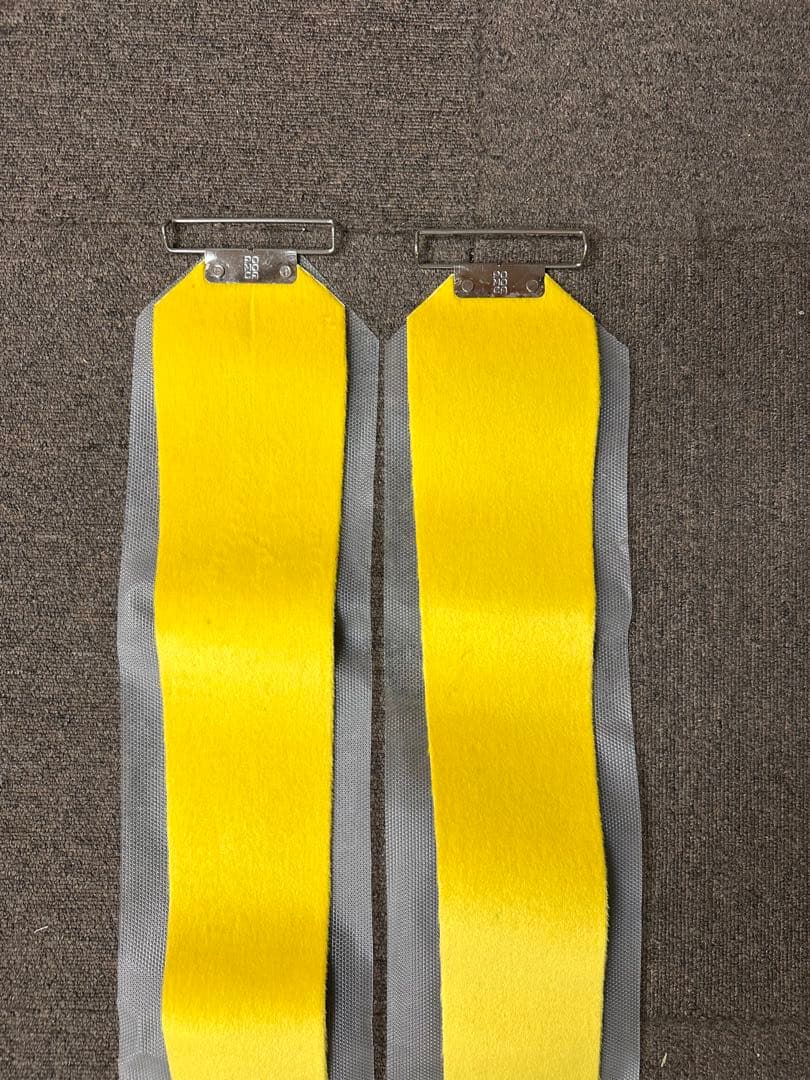 使用2回　POMOCA スキー用シール イエロー　バックカントリー