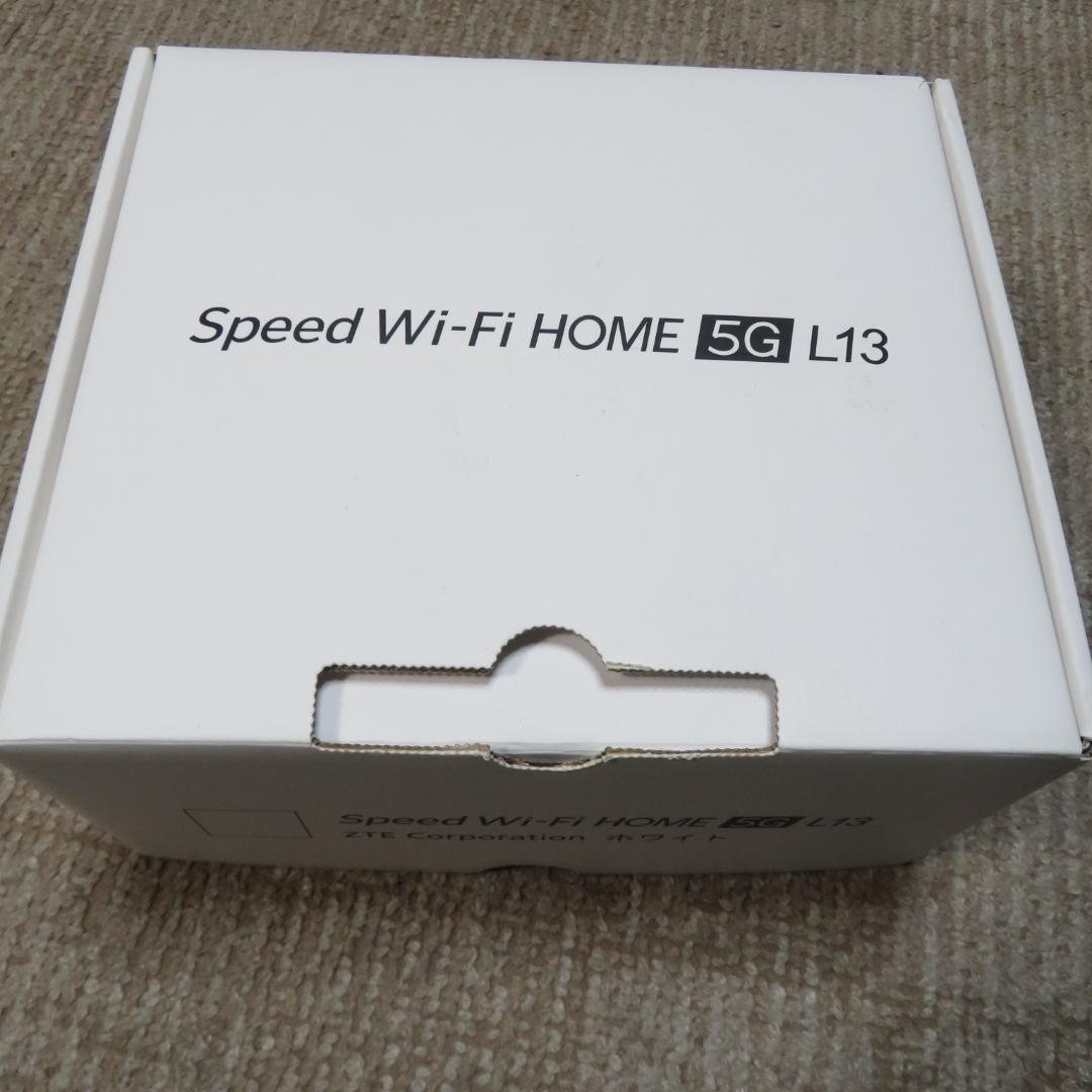 美品　Speed Wi-Fi  5G L13 ZTR02 KDDI判定〇