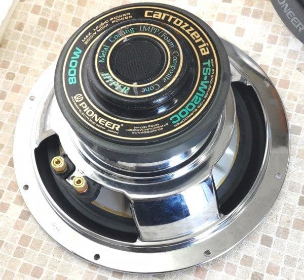 パイオニア カーオーディオ 30cmウーハー TS-W1200C ペア