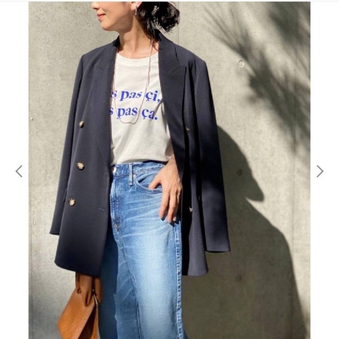 美品 Spick & Span カルゼダブルブレストジャケット