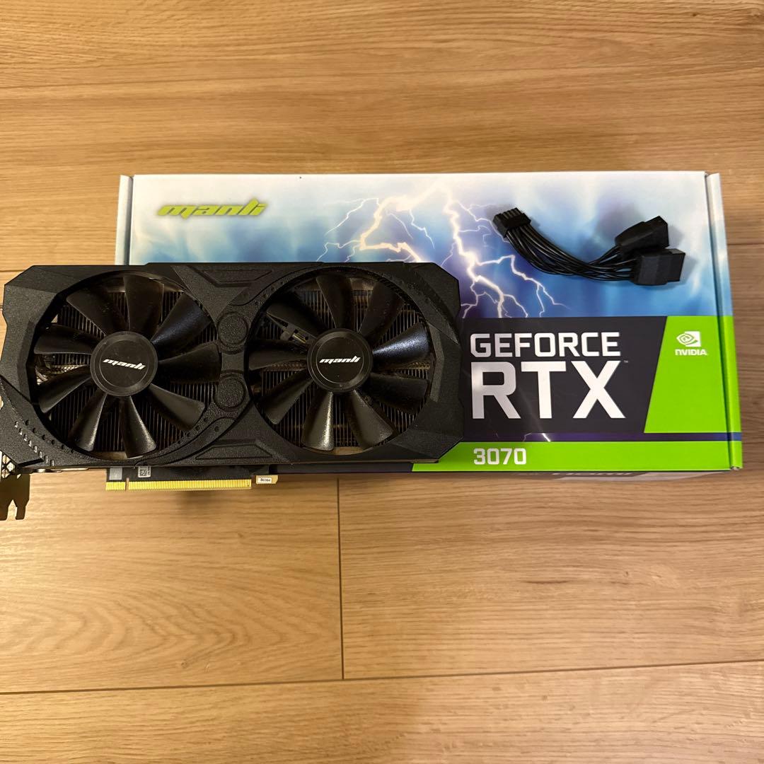 グラフィックボード・グラボ・ビデオカード NVIDIA GeForce RTX 3070 manli