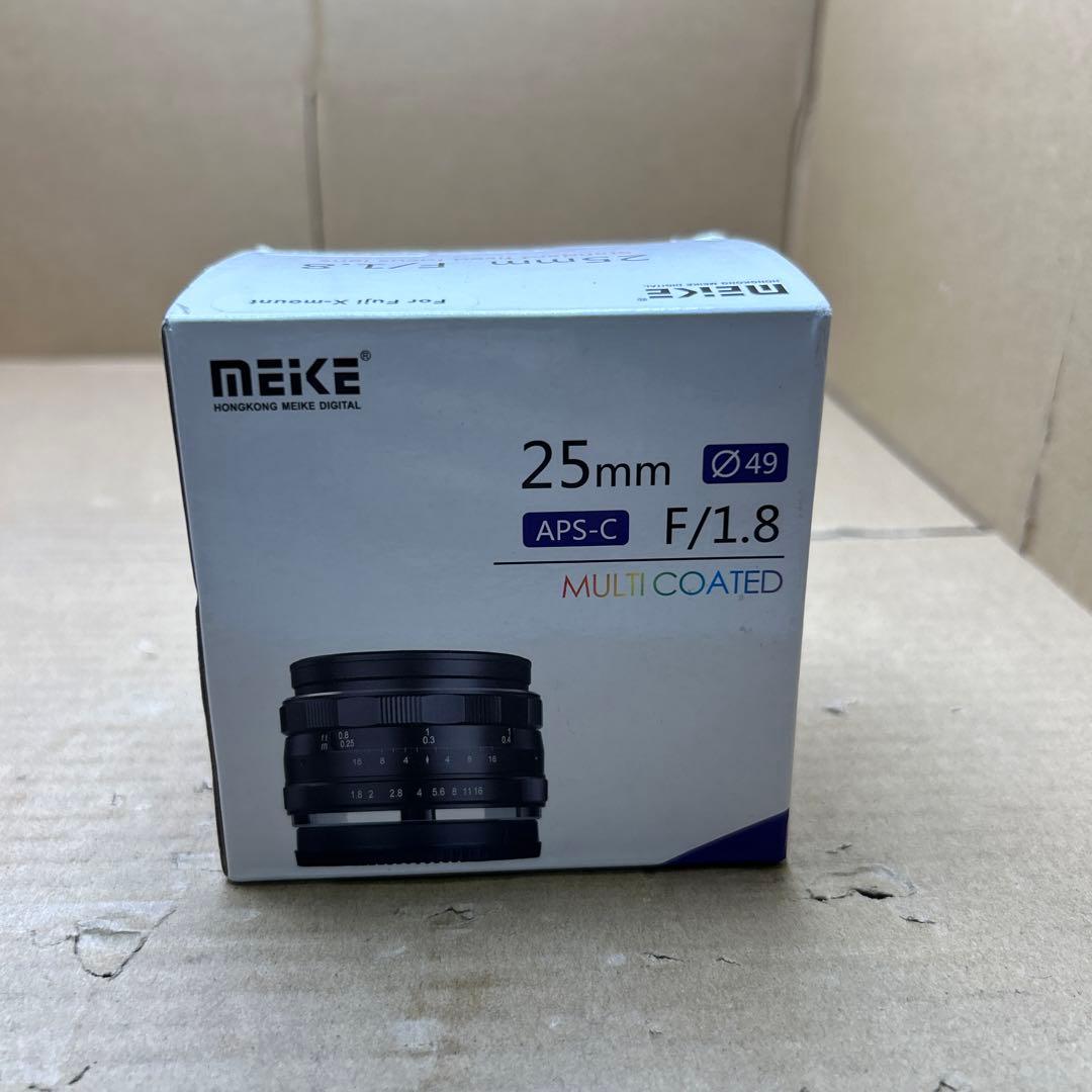 Meike 25mm f/1.8 単焦点レンズ Fuji Xマウント用