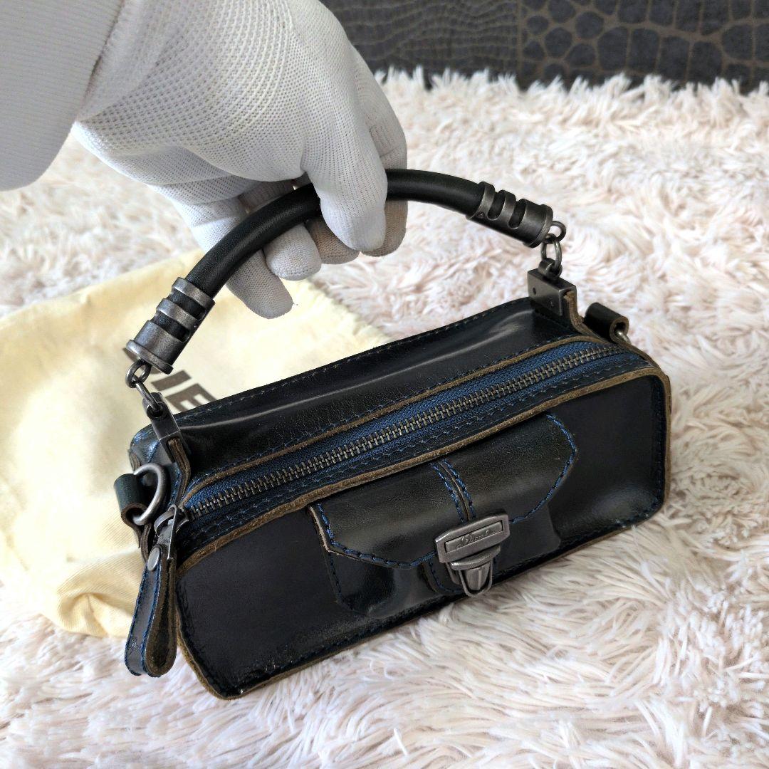 OLD DIESEL archive レザーハンドバッグ ショルダーバッグ