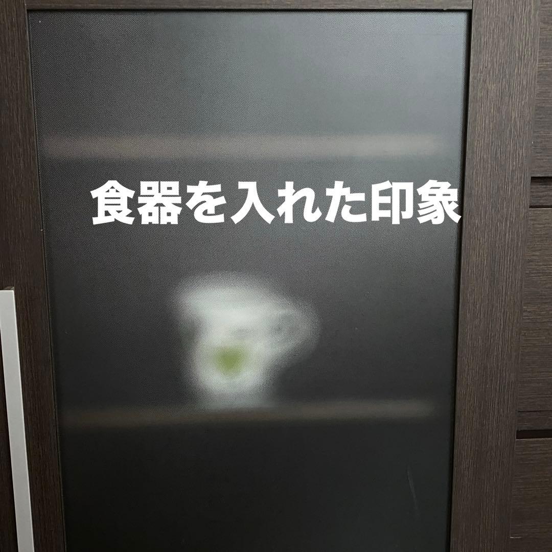 リビングキャビネット 食器棚 リビング収納 チェスト ダークブラウン