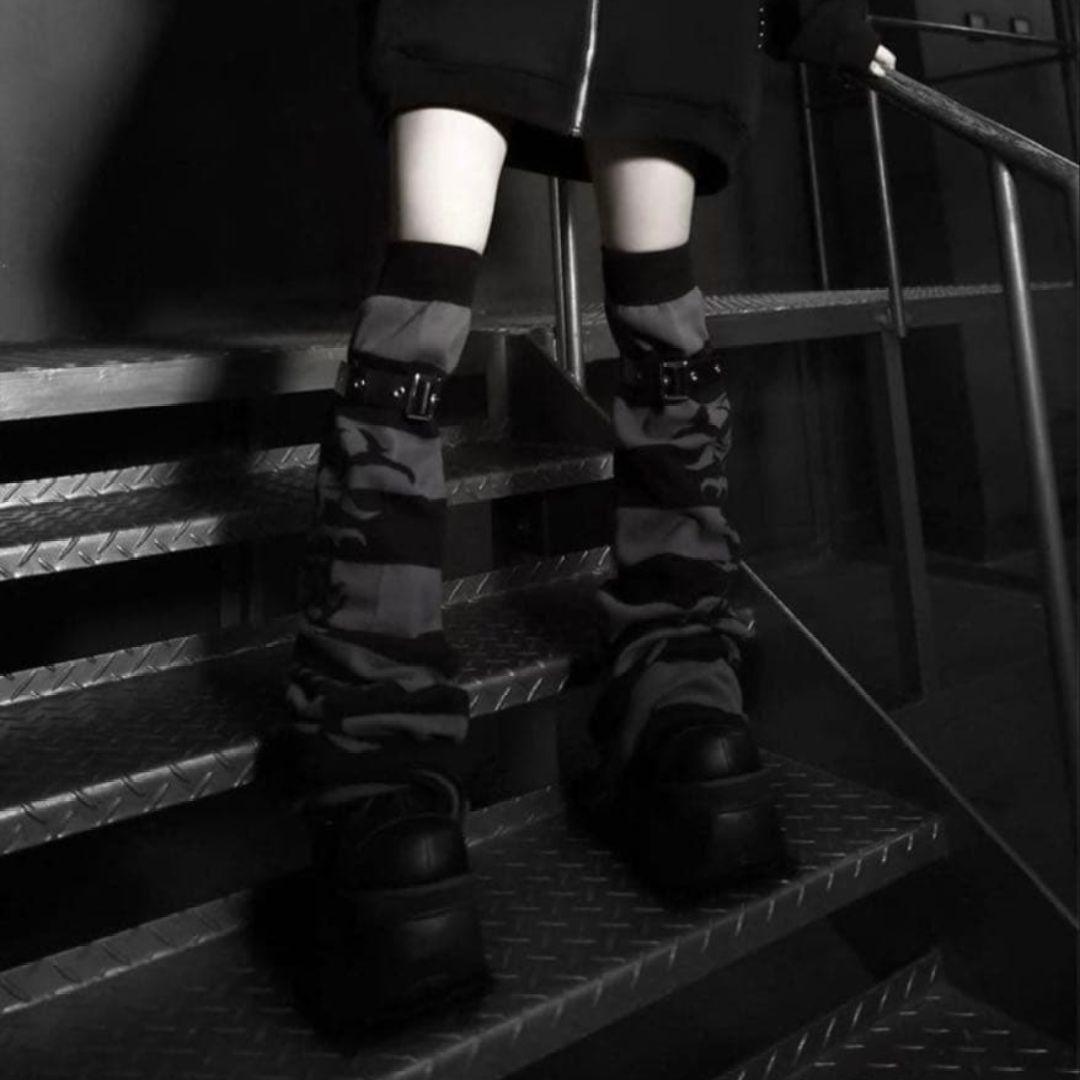 DimMoire BIGロゴ ニーハイウォーマー