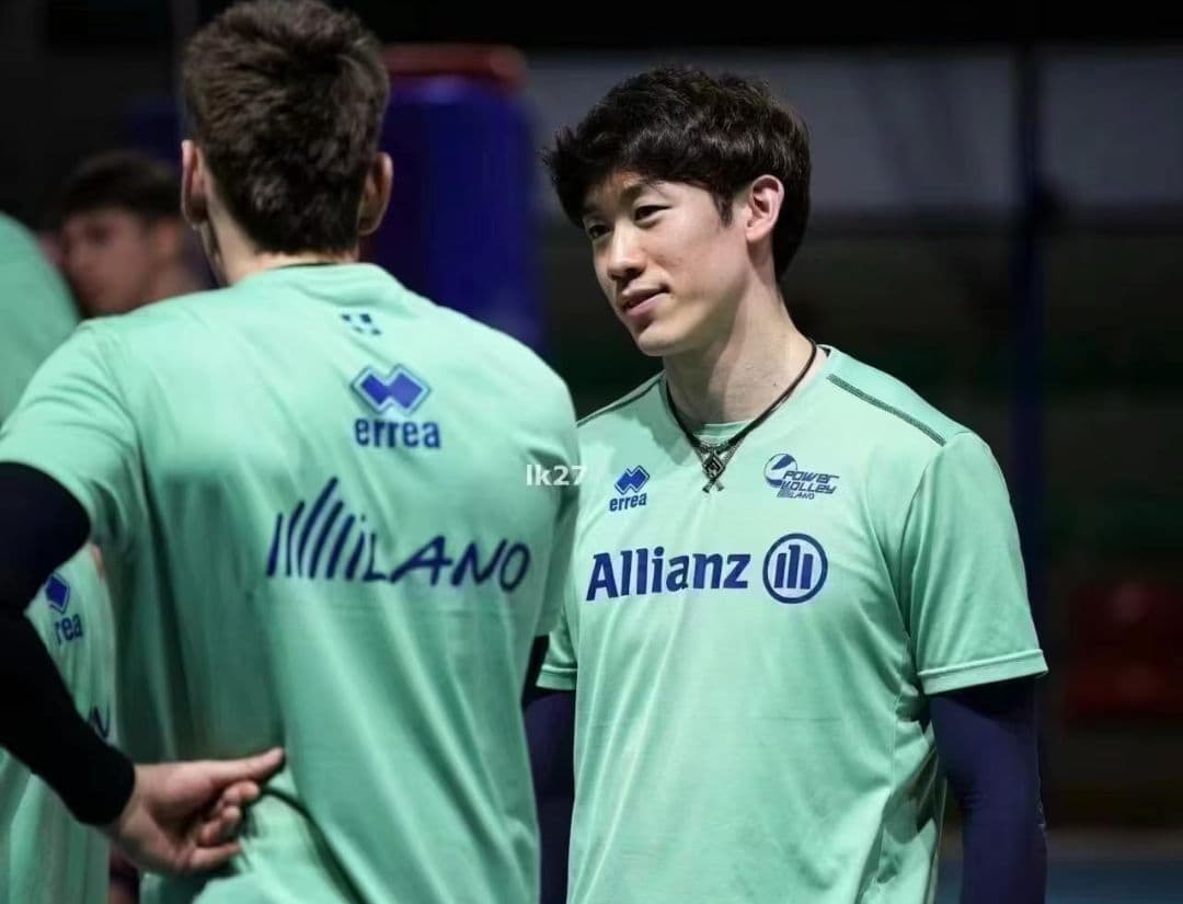 激レア ミラノ 高橋藍 バレーボール セリエA 国体 インターハイ 石川祐希