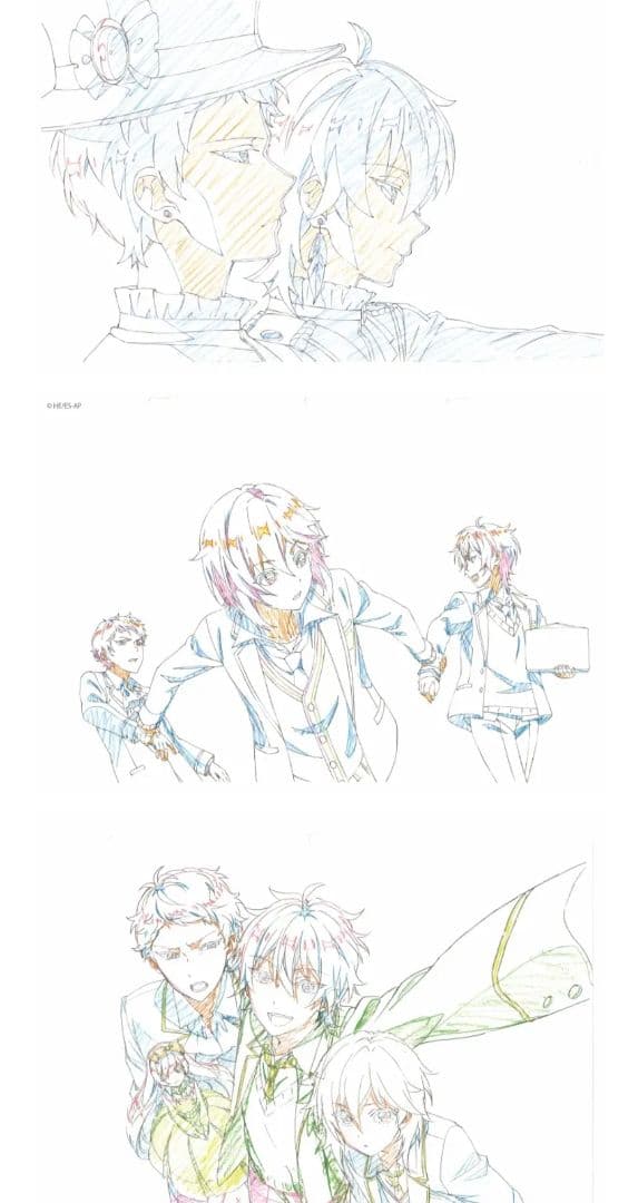 あんスタ　くじメイト　1弾　原画ポートレート　旧Valkyrie 　3枚　なずな