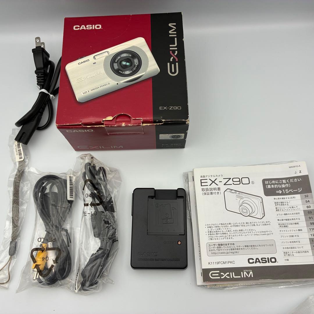 美品★ EXILIM EX-Z90 CASIO コンデジ 箱 ゴールド