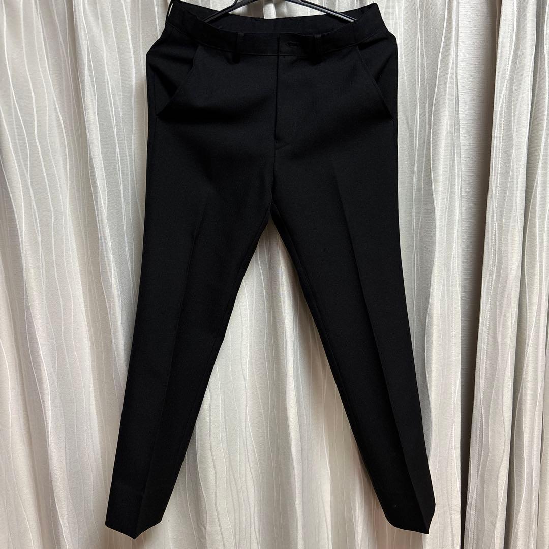 ショパン　スーツ　卒業式　150 黒色フォーマルスーツ ストライプネクタイ