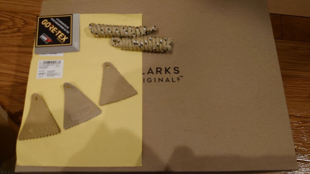 Clarks　ワラビー　ゴアテックス　gtx メープル　uk6.5