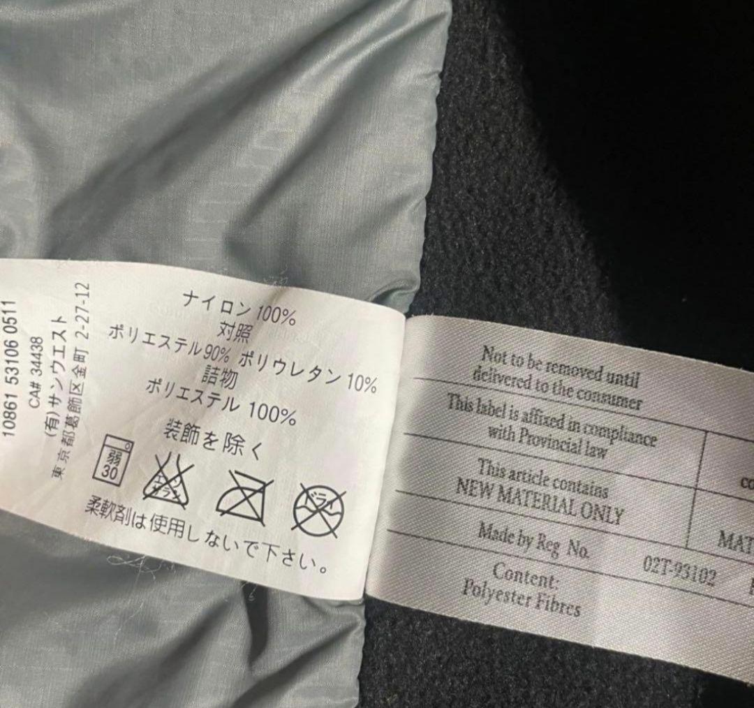 アークテリクス　アトムLTベスト　メンズS 黒　ナイロン　コアロフト　ソフト