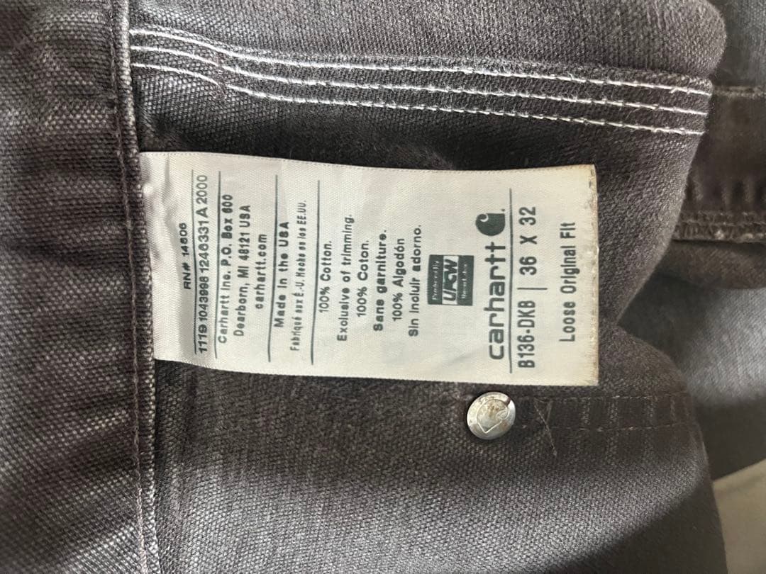 カーハート ペインターパンツ ダブルニー