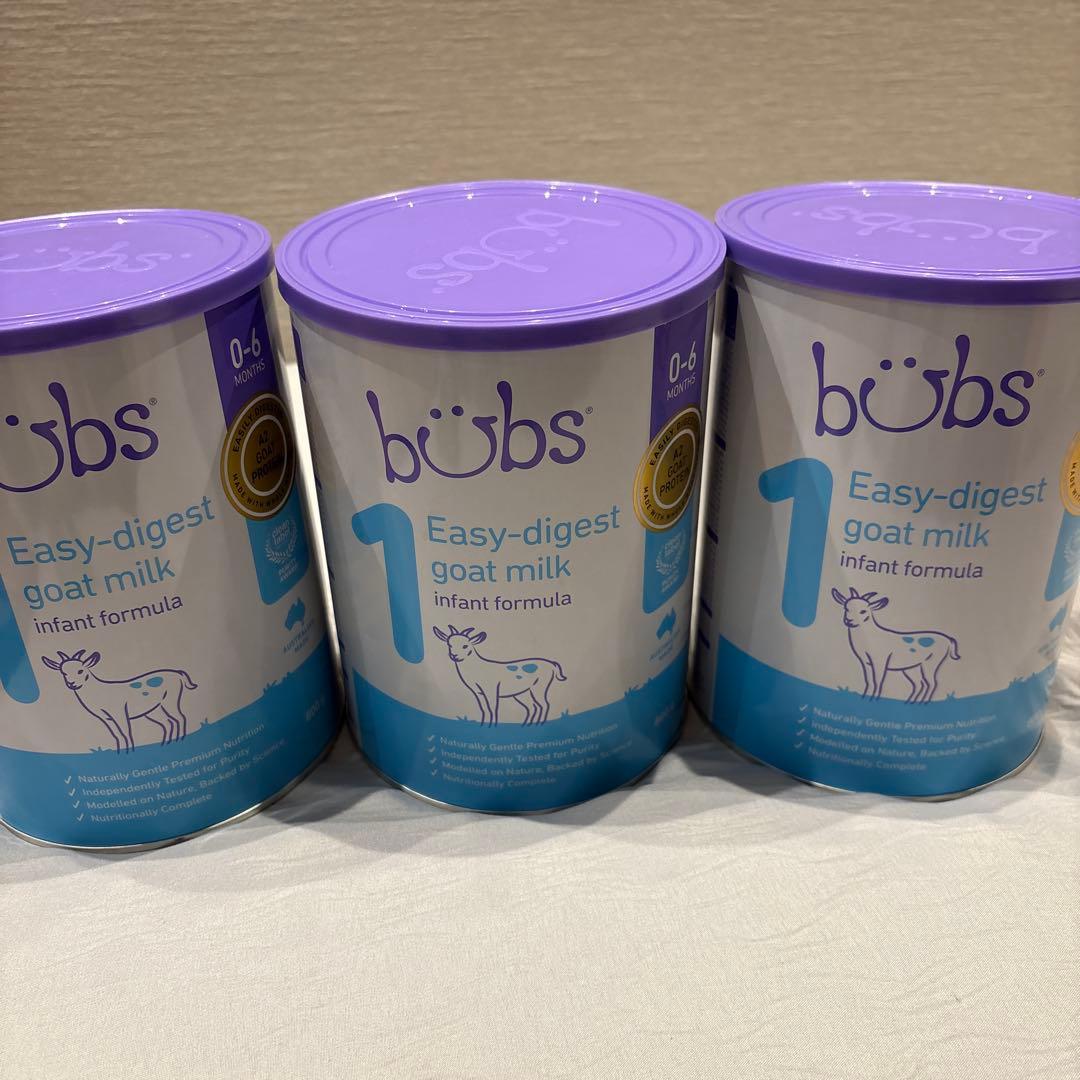 bubs Easy-digest Goat Milk　バブズ　ミルク
