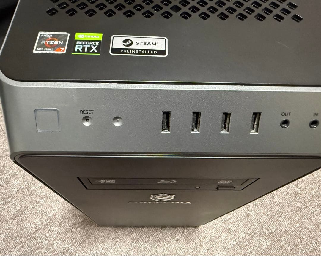 GALLERIA ゲーミングデスクトップ　ケースのみ