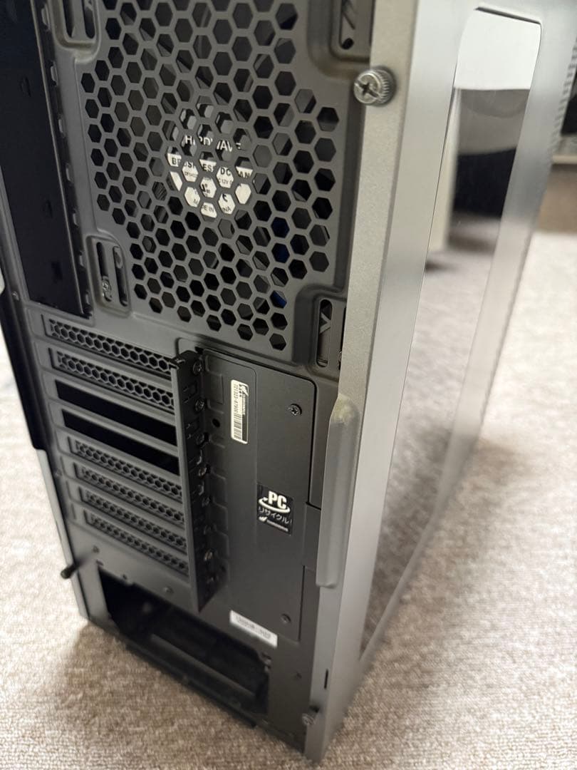 GALLERIA ゲーミングデスクトップ　ケースのみ