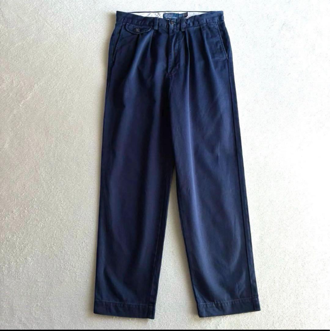 ポロラルフローレン ヘリテージチノ ホイットマンリラックスフィット 初期復刻 紺