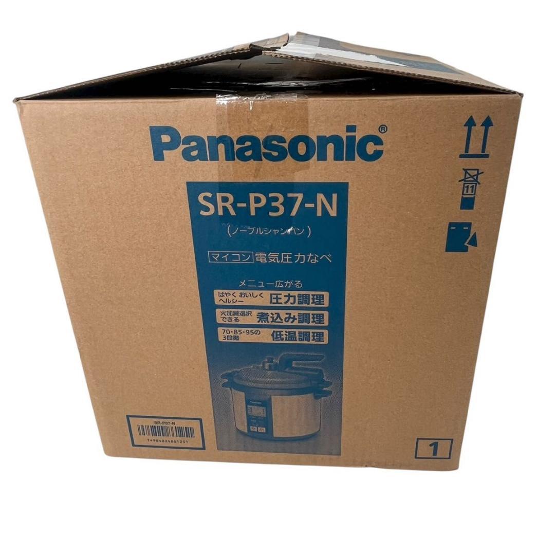 【未使用品】Panasonic 電気圧力鍋 SR-P37 3.7L マイコン