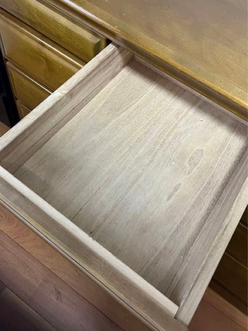 KAZAMA FURNITURE木製チェストタンス【引取東京都内orたのメル便】