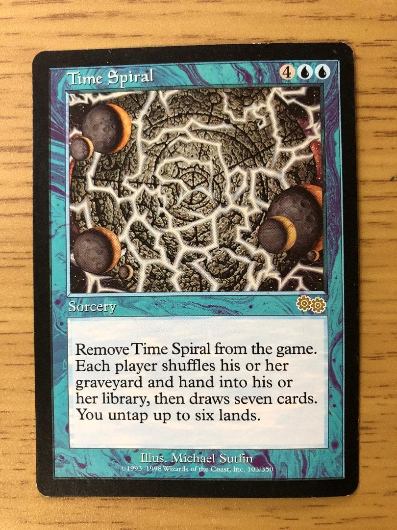 時のらせん/Time Spiral 英語版1枚 USG MTG