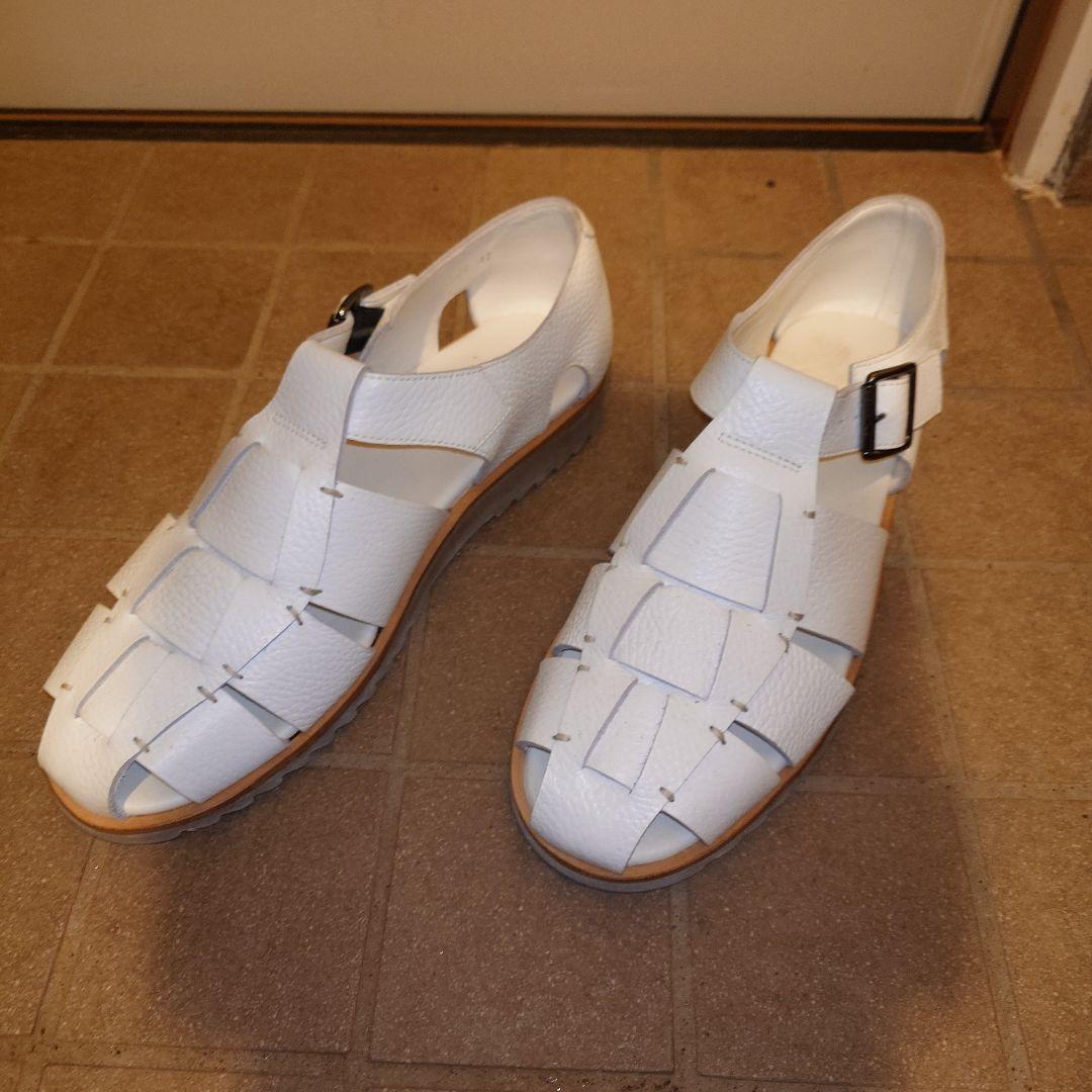 Paraboot　グルカサンダル　シューキーパー付き　ホワイト