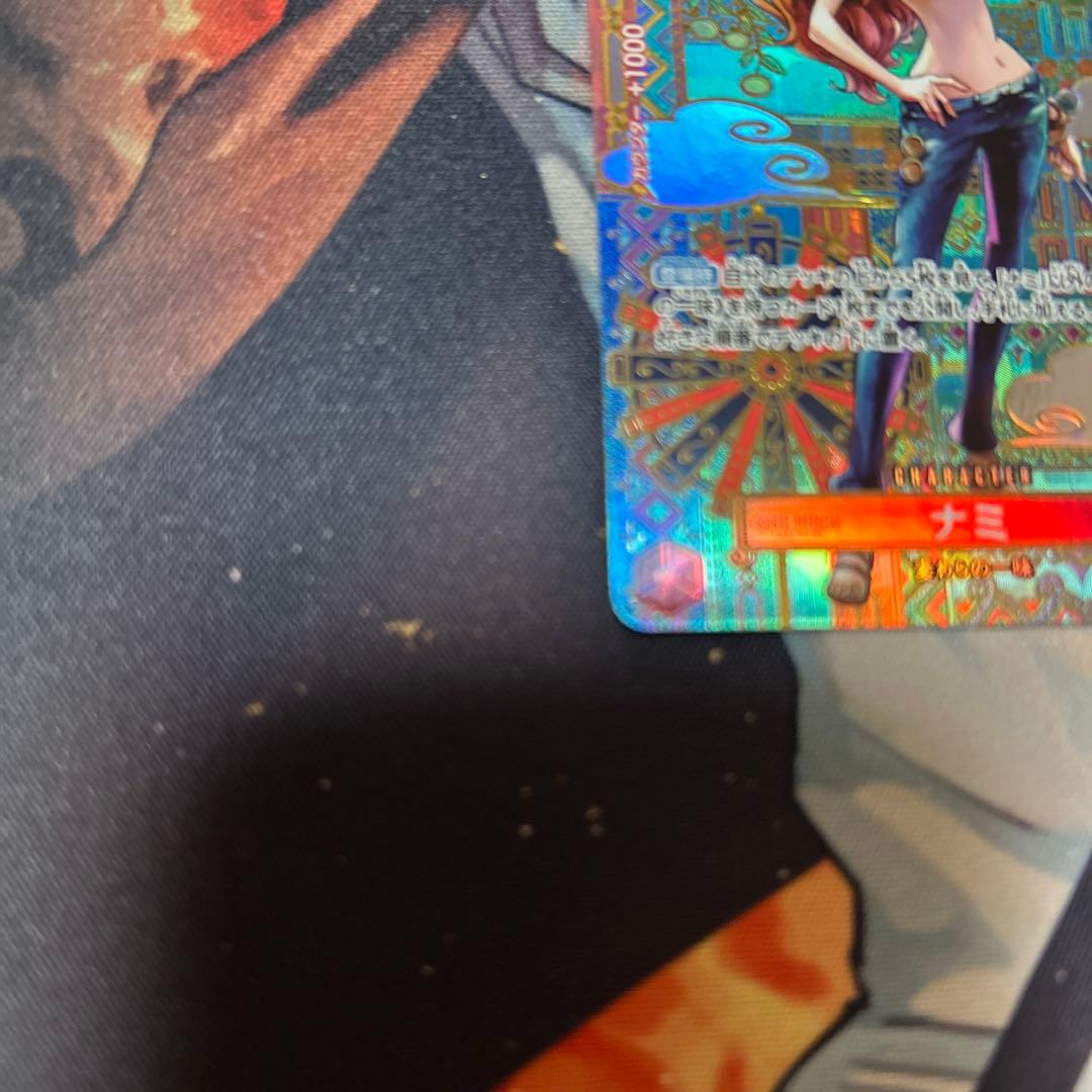 ワンピースカード　ナミ　r sp スペシャルカード　赤