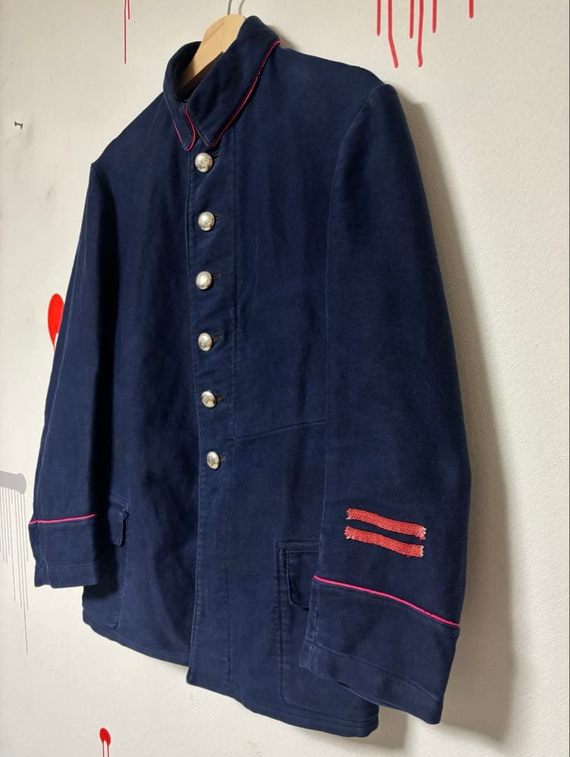 40s ドイツ モールスキン ファイヤーマンジャケット