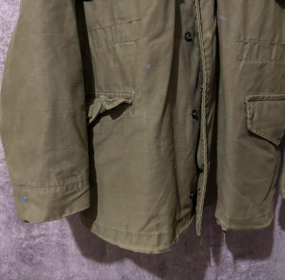 70年代 ペンキ　M-65 2nd フィールドジャケット M サイズ