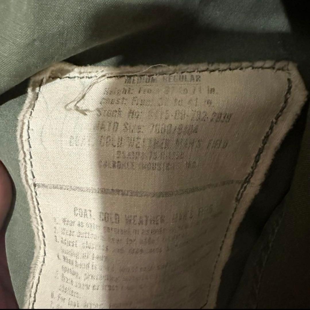 70年代 ペンキ　M-65 2nd フィールドジャケット M サイズ