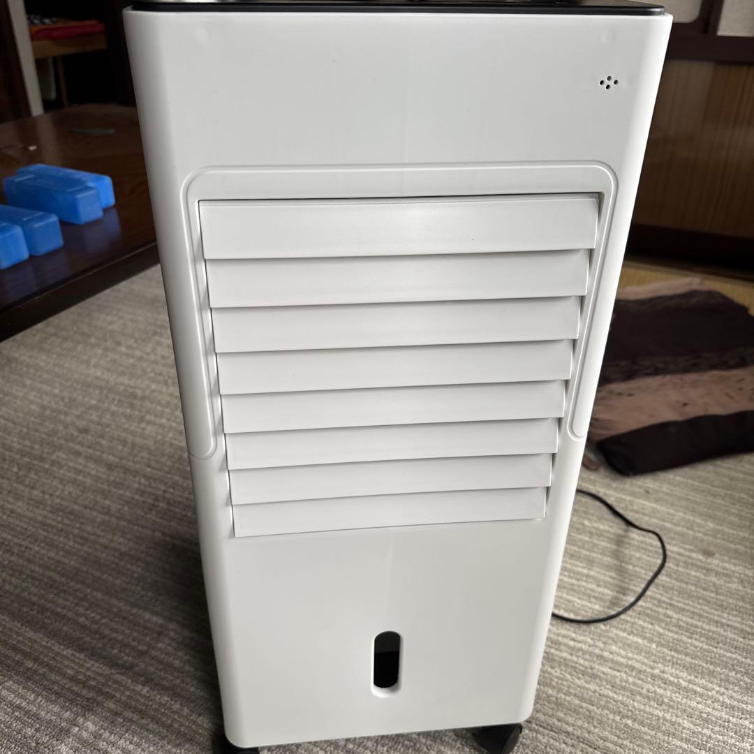 冷風機 ホワイト リモコン付き