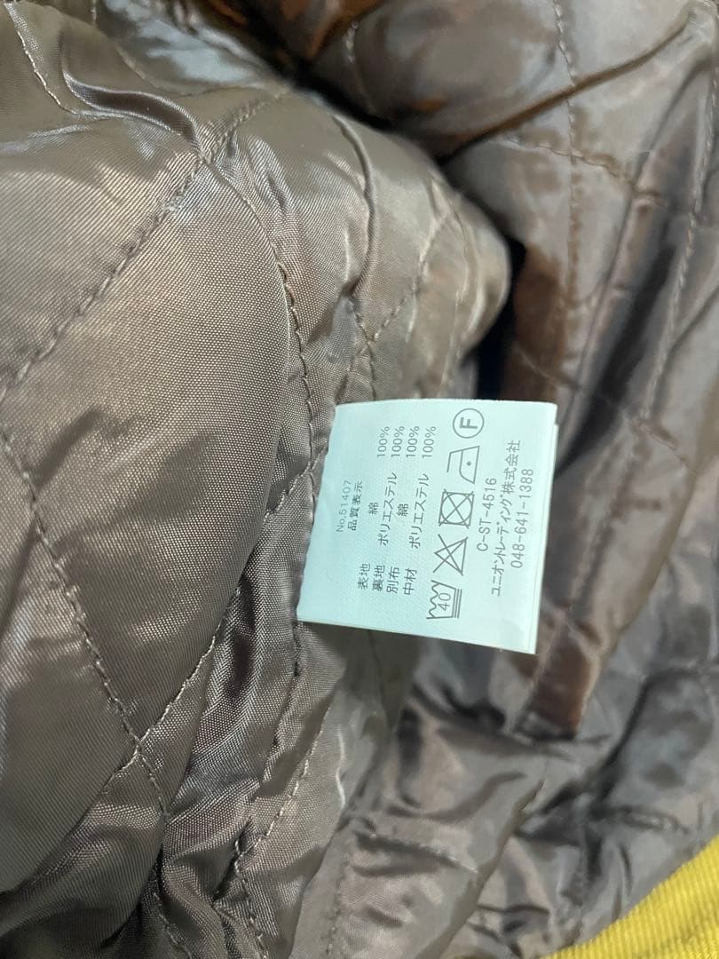 HOUSTON ヒューストン カバーオール キルト生地 メンズLサイズ アウター