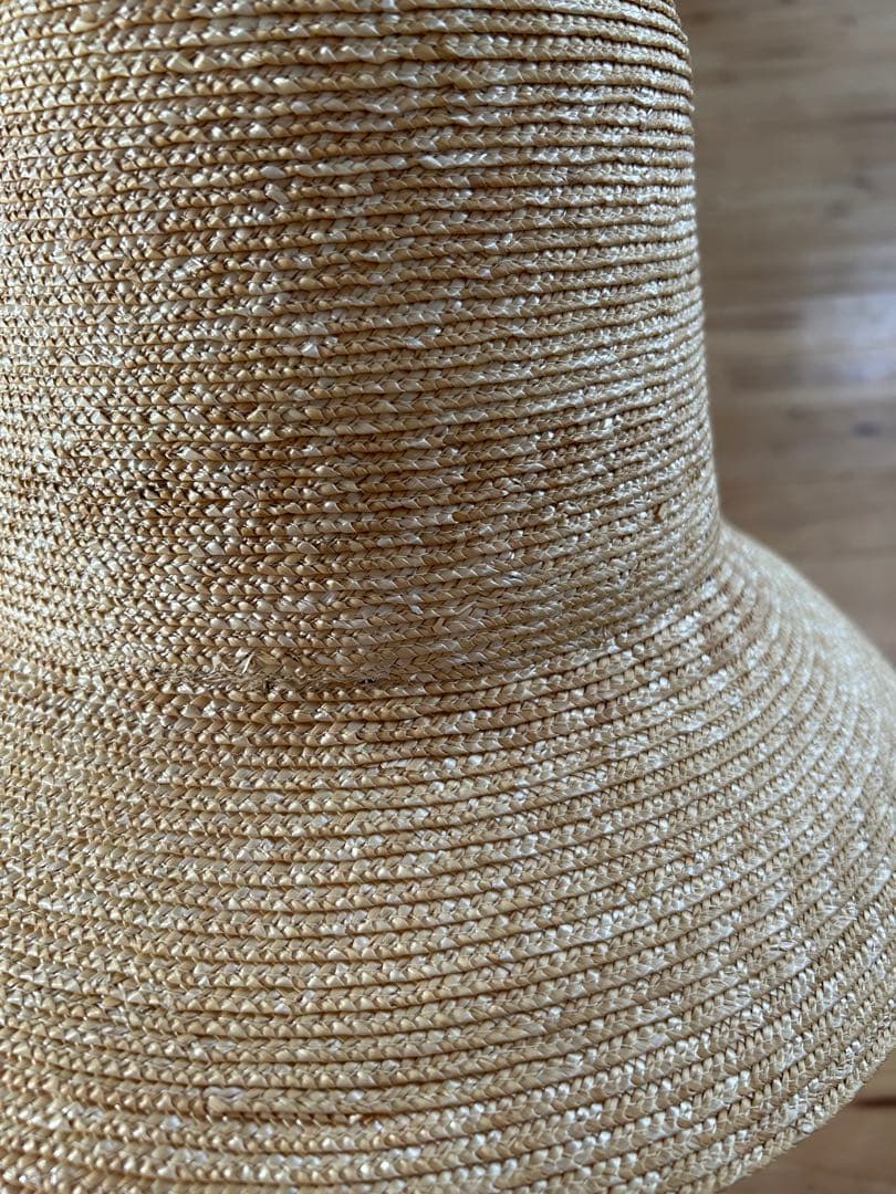 wicagroceryストローハット　美品