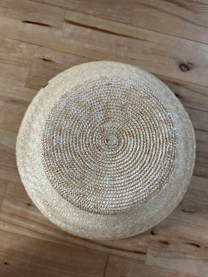 wicagroceryストローハット　美品