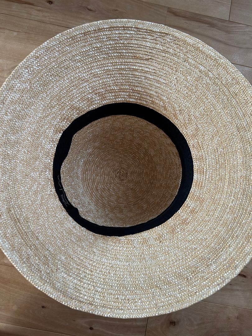 wicagroceryストローハット　美品