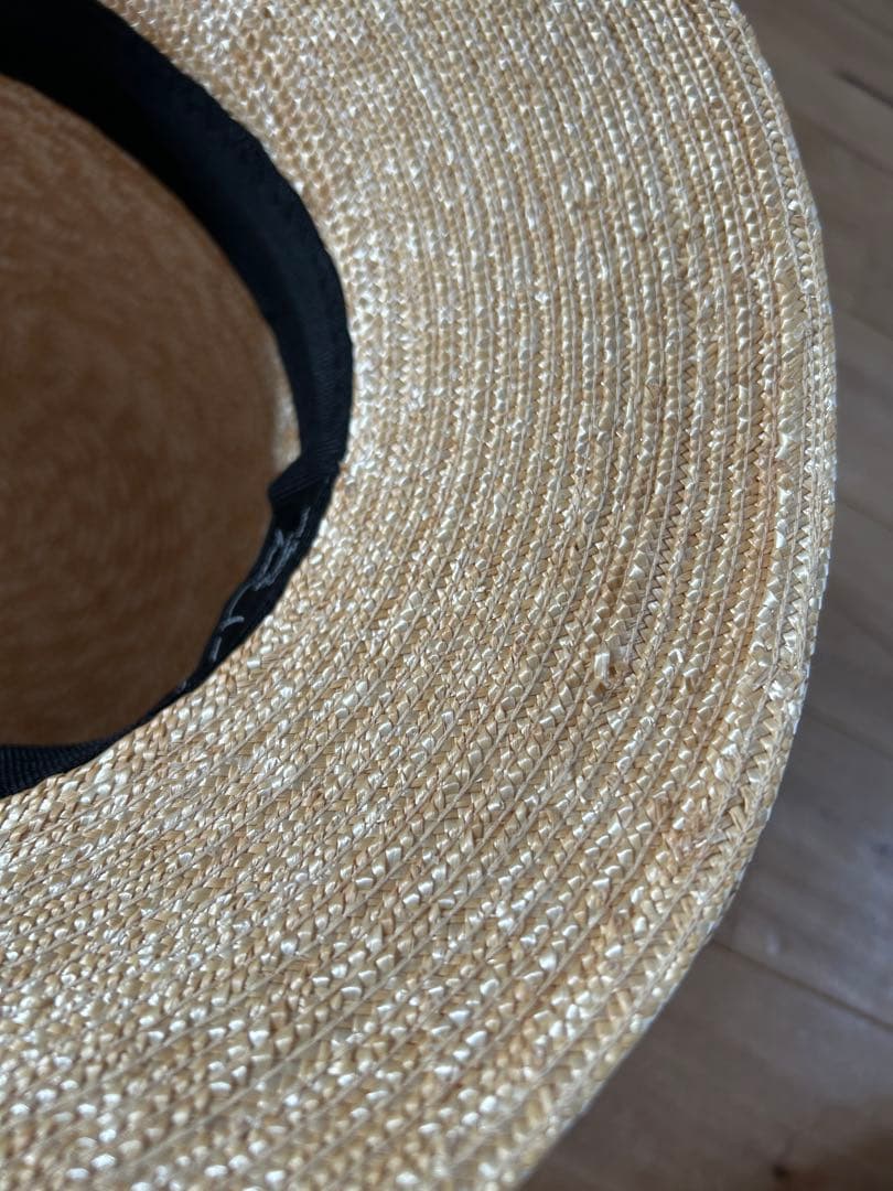 wicagroceryストローハット　美品