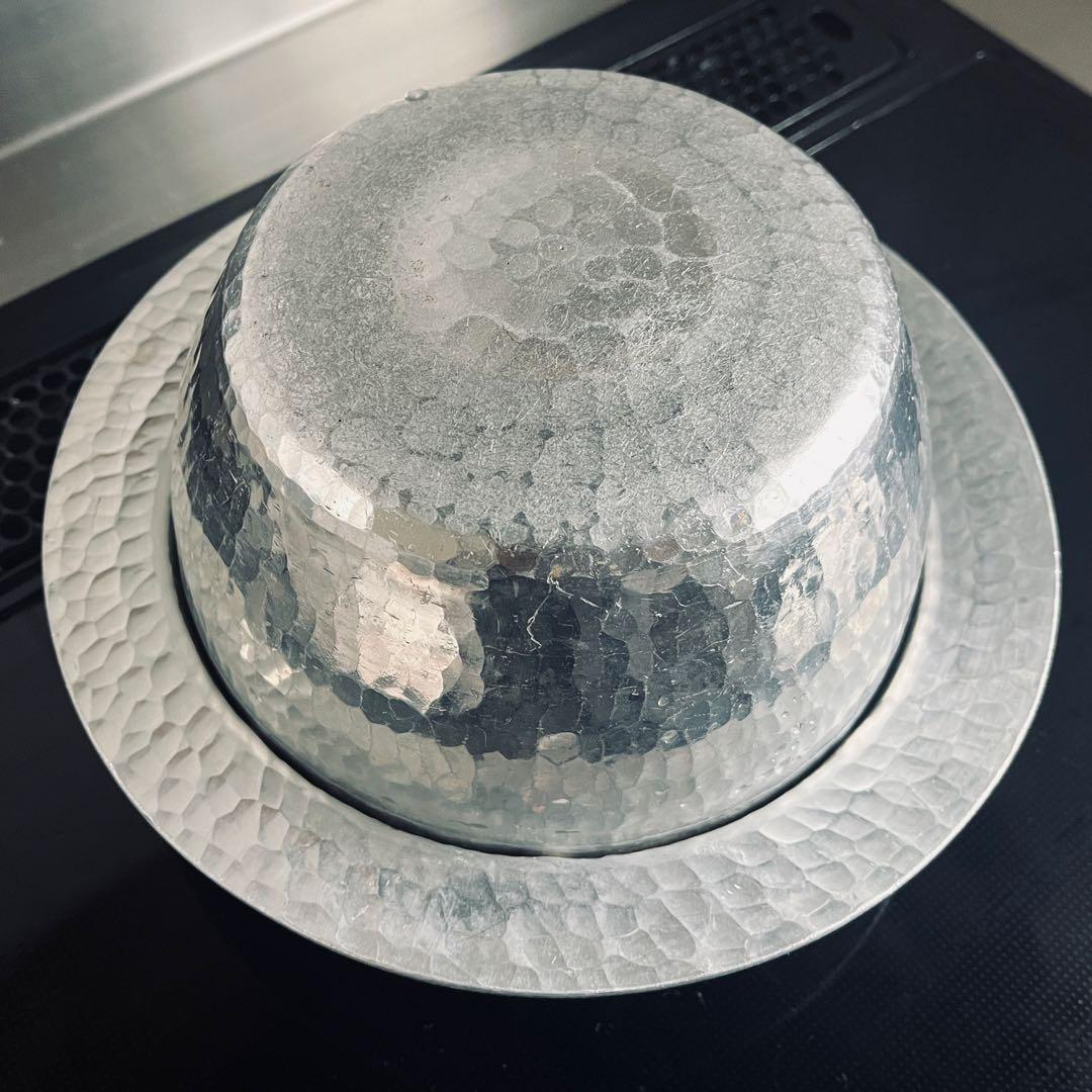 アルミ打ち出し羽釜 釜定木蓋セット