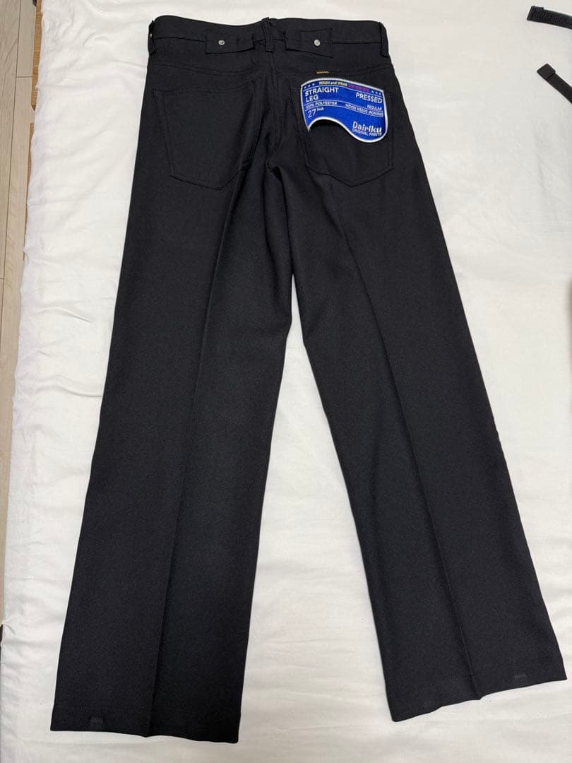 パンツ DAIRIKU \"Straight\"Flasher Pressed Pants