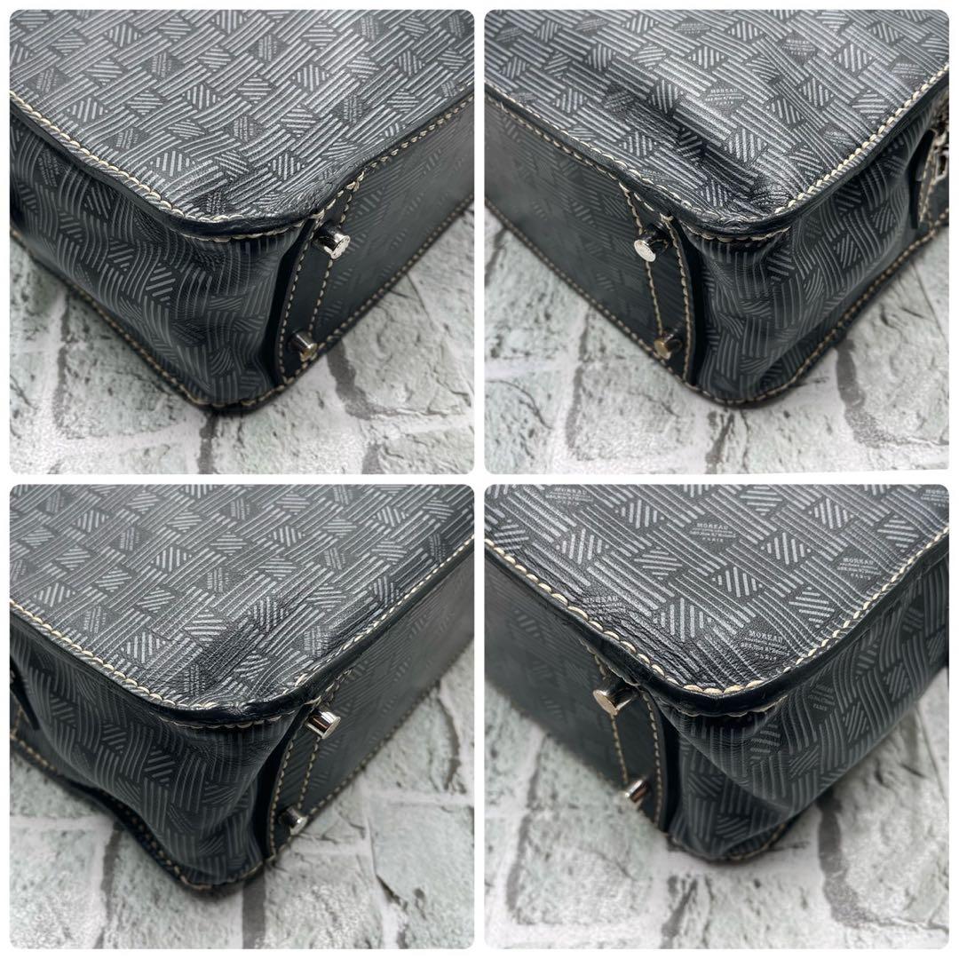 美品 モローパリ ビジネスバッグ 2way ブレガンソン モローネット