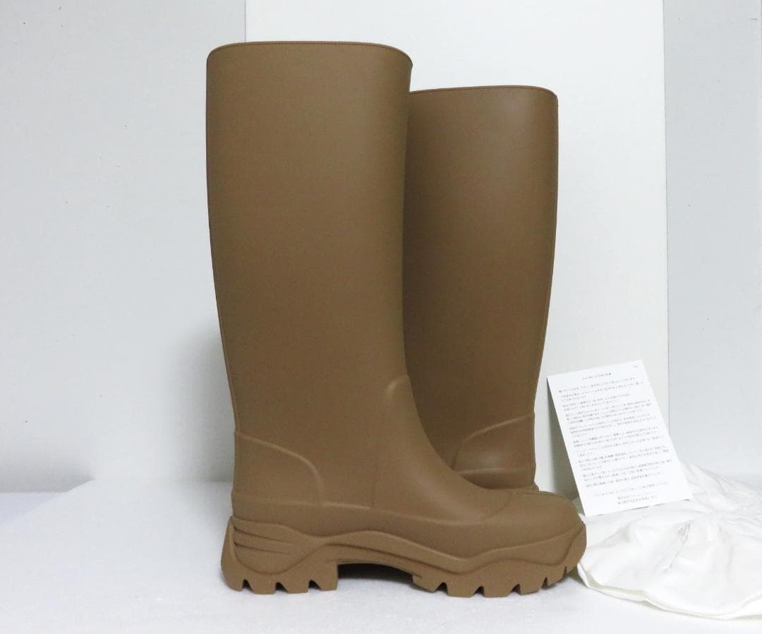 新品 Maison Margiela TABI RAIN BOOT ベージュ