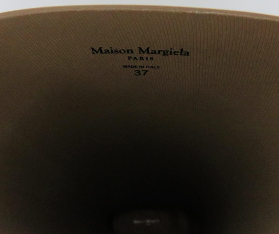 新品 Maison Margiela TABI RAIN BOOT ベージュ