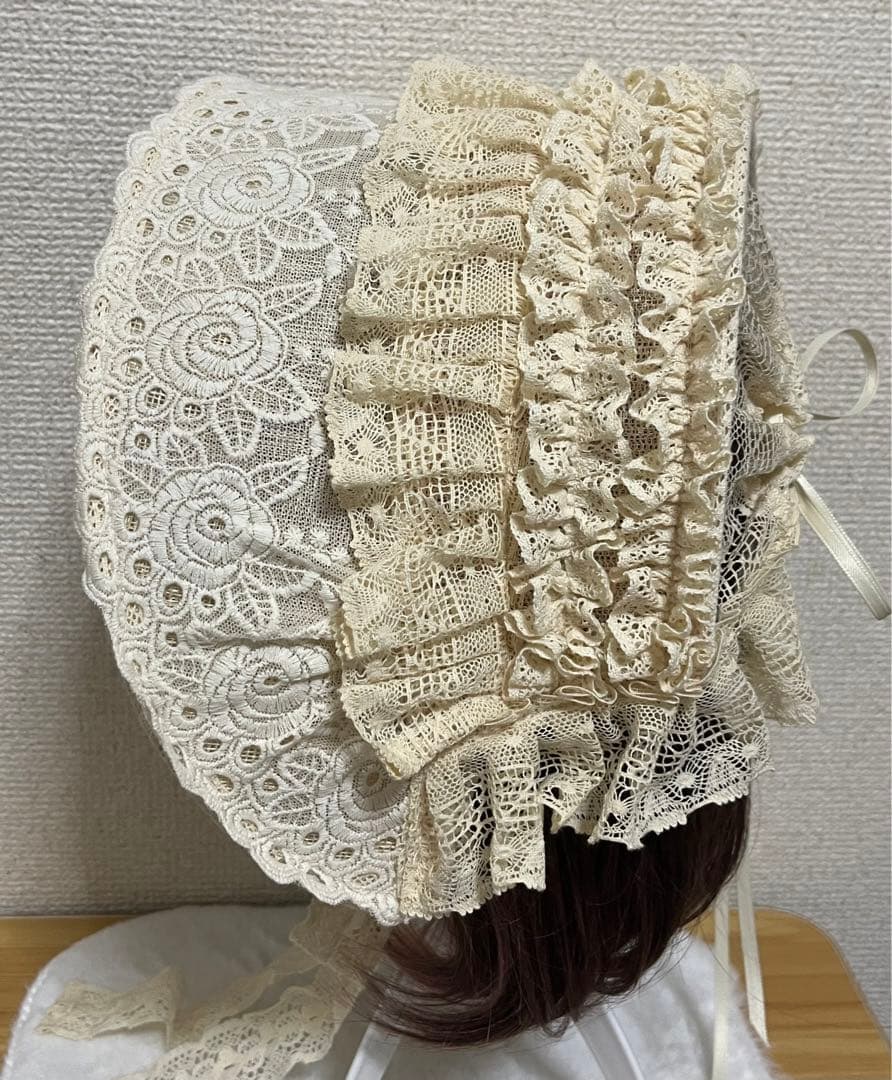 【最終価格】Hoshibako Works/サマーピクニック2wayボンネット