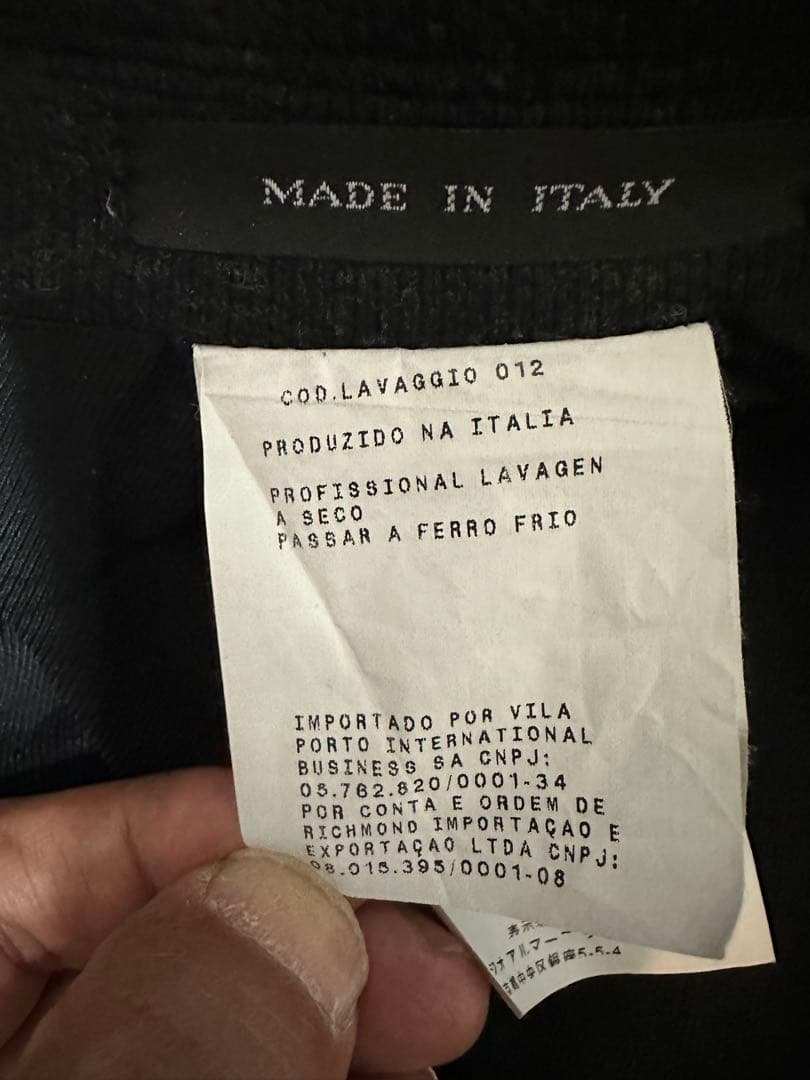 値下げしました。 エンポリオアルマーニ　ジャケット サイズ50 ダークグレー