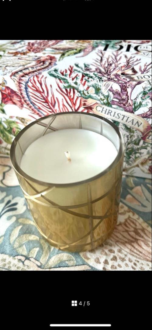 【新品未使用】DIOR キャンドルセット