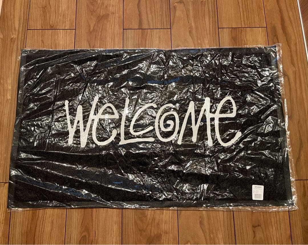 新品★正規品☆STUSSY WELCOME MAT ステューシー マット ラグ