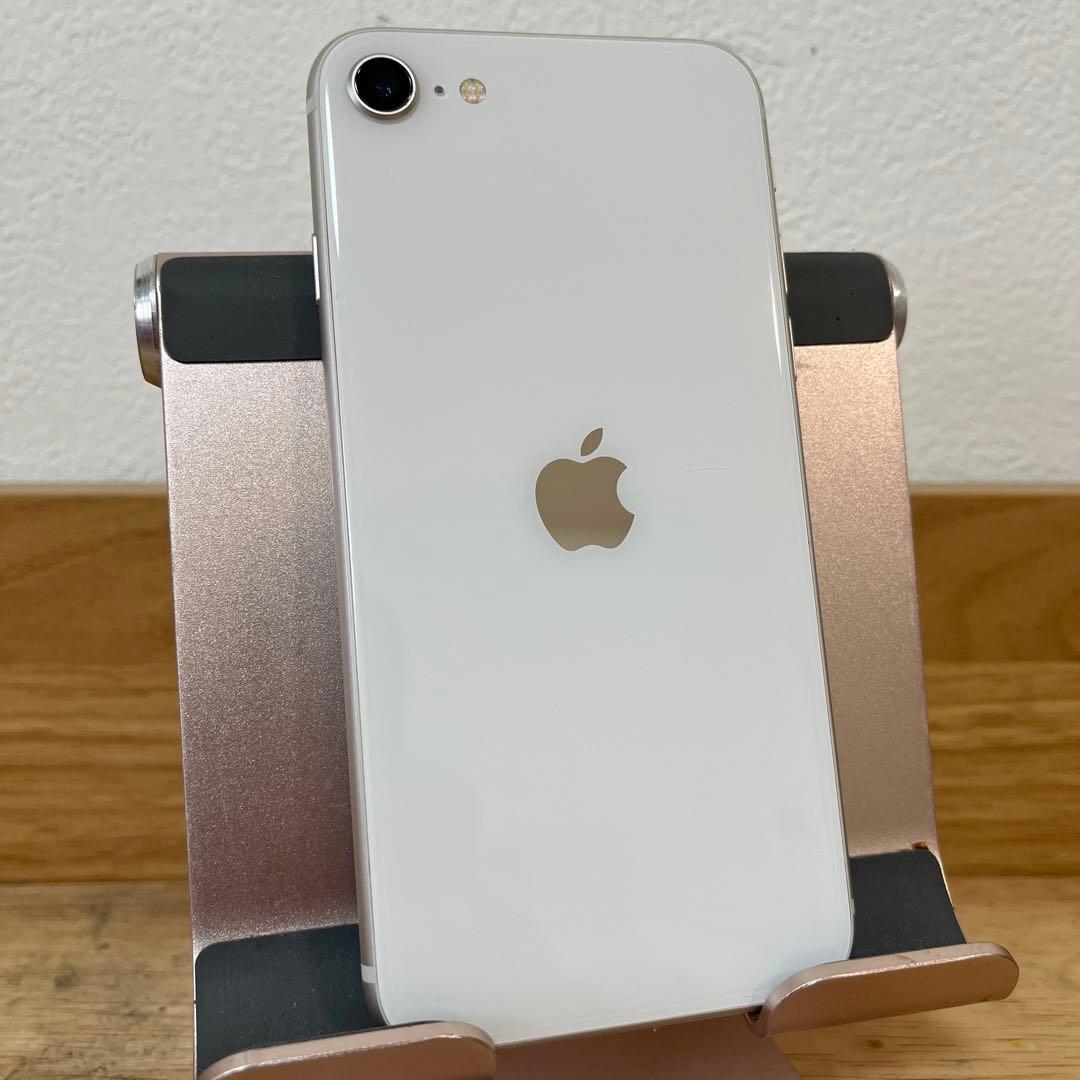 バッテリー新品100%iPhoneSE3 3世代64G SIMフリースターライト